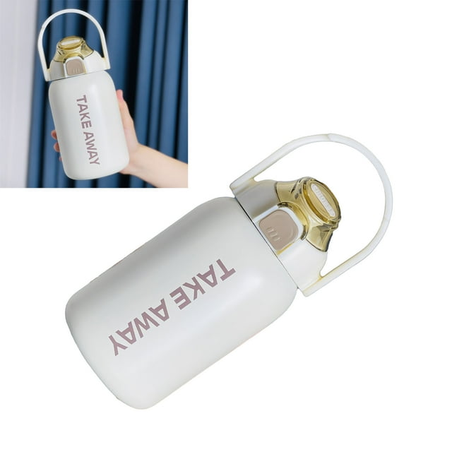 Botella de agua aislada, botella de agua aislada de 850 ml Botella de agua Taza aislada de invierno Instalación sin esfuerzo