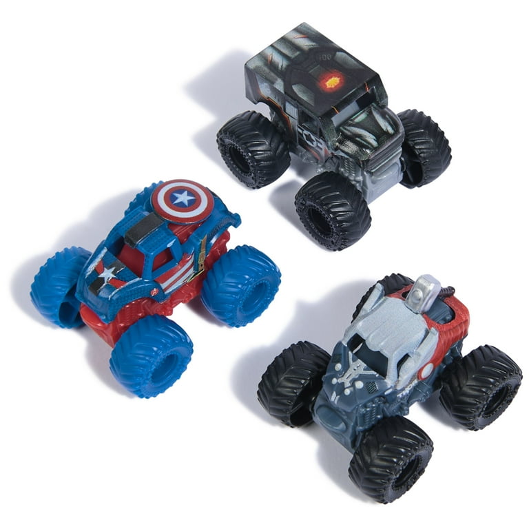 MONSTER JAMモンスター ジャムMARVEL HEROES TRUCKS Monster Jam, Marvel Official Captain America Monster Truck