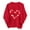 Red#22, variant on YOIAVAIOY Women Love Heart Sweatshirt Funny Valentine Graphic Sweatshirts Casual Crew Neck Pullover Long Sleeve Y2k Fashion Tops Pink S