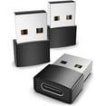 thumbnail image 1 of Adaptateur USB A vers USB C Noir,MU, 1 of 7