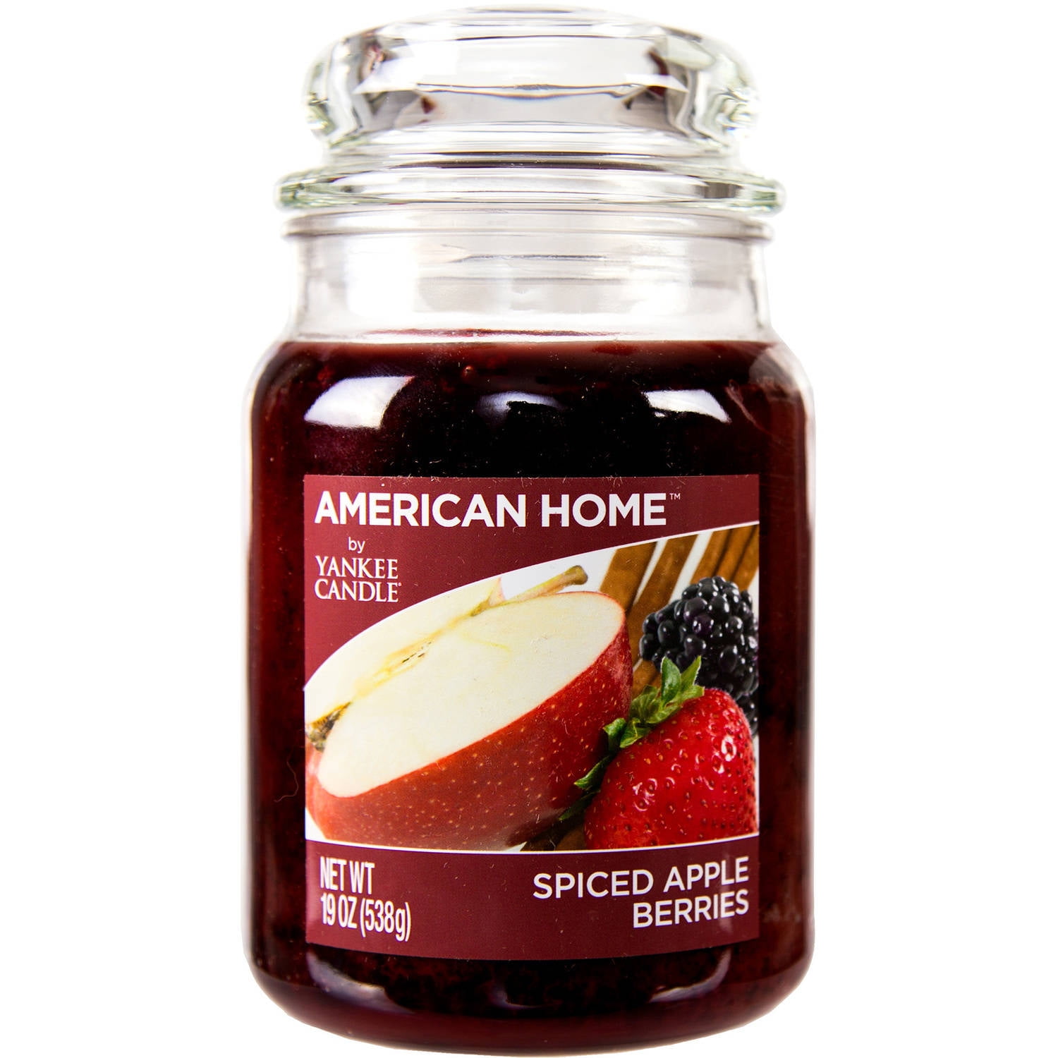 American Home by Yankee Candle Spiced Apple Berries 19 oz Large Jar