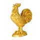 thumbnail image 2 of Estatua de pollo, estatua de gallo, estatua de resina animal, adornos de escritorio coleccionables, decoración de Feng Shui, escultura de gallo para BLESIY estatua de pollo, 2 of 8