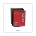 thumbnail image 4 of Universal All Purpose Document Frame, 8.5 x 11 Insert, Black/Gold, 3/Pack, 4 of 6