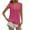Hot Pink-01, variant on Mittory Womens Tank Tops Eyelet Embroidery Scoop Neck Sleeveless Shirts for Women Casual Loose Fit Basic Summer Top