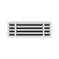 thumbnail image 2 of BUILDMART - 22x8 Modern AC Vent Cover - Decorative White Aluminum Air Vent - Standard Linear Slot Diffuser - Heating and Cooling Register Grille for Ceiling, Walls & Floors - Texas Buildmart, 2 of 8