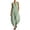 Green 1, variant on Vynhevius Women's Scoop Neck Jumpsuit Sleeveless Asymmetric Button Front Pockets Loose Harem One Piece