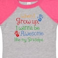 thumbnail image 3 of Inktastic Awesome Like My Grandpa Boys or Girls Baby Bodysuit, 3 of 4