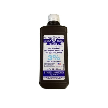 MedicalMartByMail Bottle Cleans Wounds/Scrapes Hydrogen Peroxide Spray 4 Count, 16 oz