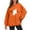 Orange, variant on Fjofpr Sweatshirts for Women Graphic Halloween Sweatshirt for Women 2024 Women Classic Halloween Print Oversized Crewneck Long Sleeve Loose Pullover Sweatshirt Tops