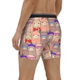 thumbnail image 3 of Rocae Cute Lamas for Stretch Moisture-Wicking Underwear,Men's Underwear Boxer Briefs Medium, 3 of 9
