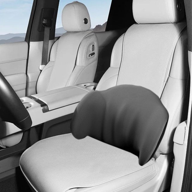 Ganfancp Cojín de Asiento con Soporte Lumbar para Coche de Algodón con Memoria Ofertas y Liquidaciones 1* Apoyo Lumbar para Coche