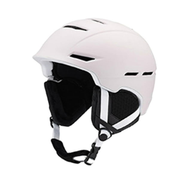Casco de esquí para nieve, casco deportivo, mejor amortiguación, portátil, de invierno, transpirable, cómodo, para hombres y mujeres, casco de