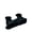 Black-S, variant on Fish Shelter Cave Hermit Crabs for Fish Tanks Aquarium Decorations Beautiful Appearance Artificial Hideouts