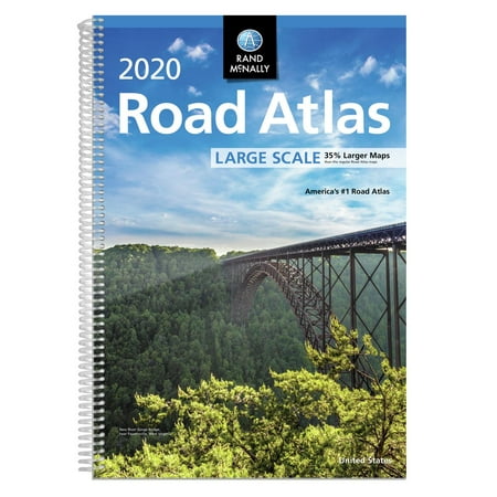 Rand mcnally 2020 large scale road atlas: (Best Road Atlas For Ipad)