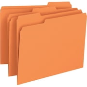 Smead Colored Folders 1/3-Cut Orange 100/BX Letter (12543)