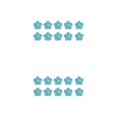 thumbnail image 1 of Inteprter 10 piezas de parches de flores para planchar sin planchar parches bordados autoadhesivos suministros de emergencia para sombreros de bricolaje Type2 NO2 Inteprter CBP233652, 1 of 6