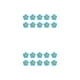 thumbnail image 4 of Advancent 10 Uds. Parche de flores para planchar sin planchar suministros de emergencia autoadhesivos duraderos prácticos para DIY Jeans zapatos azul Type2 NO2 Advancent CBP233652, 4 of 6
