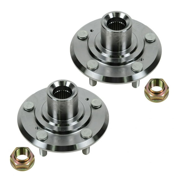 TRQ 5 Lug Front Wheel Hub Pair Set for Acura MDX Honda Odyssey Pilot BHA52978