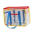 thumbnail image 2 of Bolso de mano transparente jinwen gran capacidad para mujer natación gimnasio eventos deportivos, 2 of 8