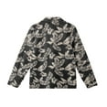 thumbnail image 3 of CCRFTGI Uniform Shirts for Kids Girls Causal Back To School Button Up Collared Shirts Formal Floral Print Blouse Soft Fall Uniform Shirt with Pocket Dark Gray 6-7 Years, 3 of 4