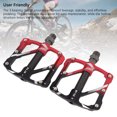 thumbnail image 4 of 2PCS Aluminum Alloy Cycling Pedal, Non Slip 3 Bearing Large Platform Pedal Replacement Accessories for Mountain and Road Riding, 4 of 7