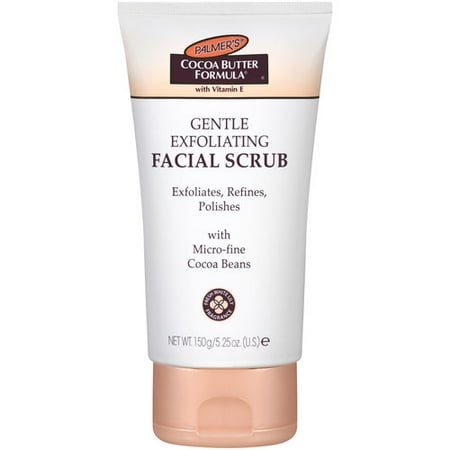 Palmer's Cocoa Butter Formula Fresh White Lily Gentle Exfoliating Facial Scrub, 5.25 oz