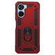 thumbnail image 1 of Funda Uso Rudo Con Anillo Magnético Para ZTE Axion 40 Lite Cely Vesmir Rojo Más 2 Micas De Cristal, 1 of 5