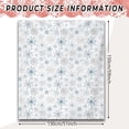 thumbnail image 2 of Blue Chinoiserie Christmas Tree Throw Blanket, Grandmillennial Christmas Decor, Grand Millenial Xmas Tree Holiday Blankets for Couch Bed Home Bedroom Living Room Decoration, 50x60 Inches, 2 of 7