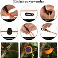 thumbnail image 3 of Tendedero retráctil portátil de 8m para acampar, tendedero, tendedero para vacaciones al aire libre, baño, lavandería, jardín o viajes, 3 of 8