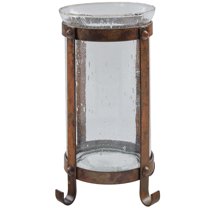 Park Designs Tall Strap Metal Pillar Holder