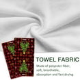 thumbnail image 4 of Toycle Christmas Kitchen Towels Christmas Tree Print Hanging Hand Bath Microfiber Towel For Bathroom Home Tea Bar Kitchen(U,polyester), 4 of 6