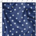 thumbnail image 3 of Soimoi Cotton Poplin Blue Fabric By the Yard - 42 Inch Wide -Florals Print Fabric - Elegant and Timeless Patterns for Fashion and Home Decor Printed Fabric, 3 of 6