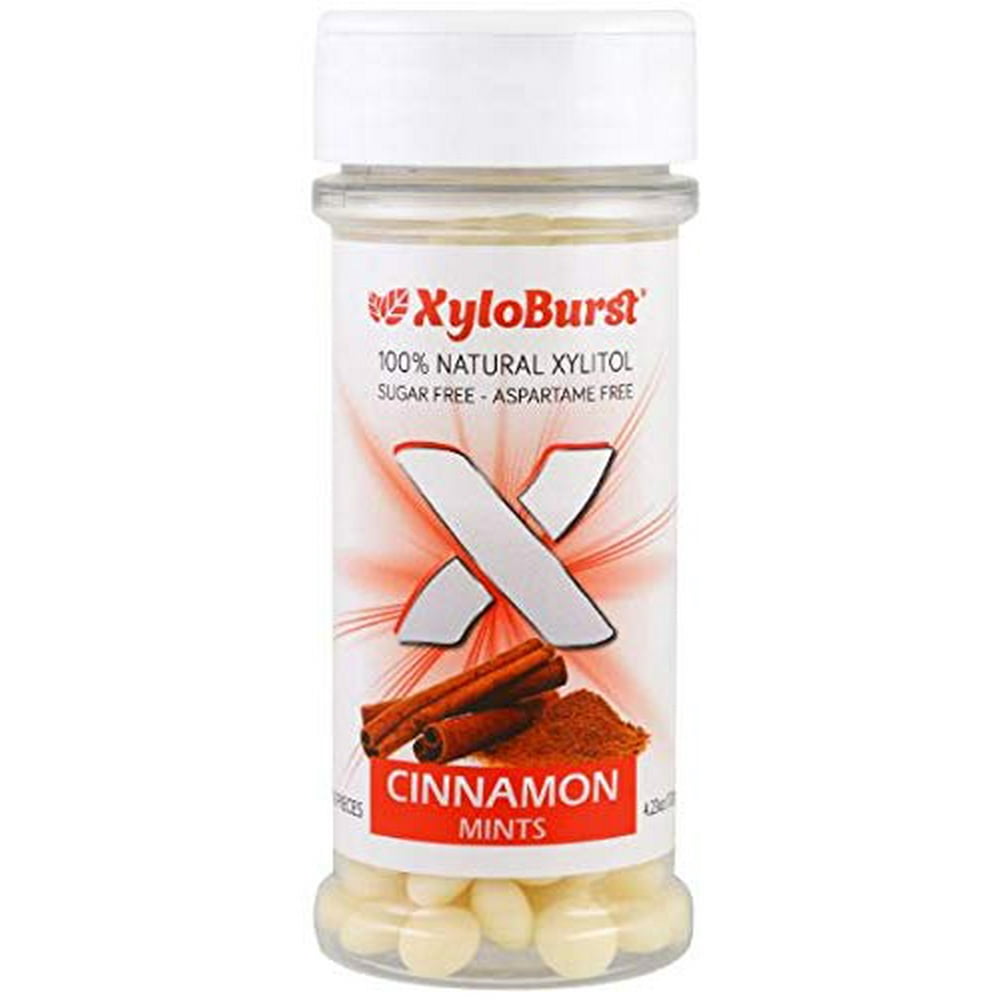 XyloBurst Sugar Free 100 Xylitol Sweetened Mints Breath Mints Candy