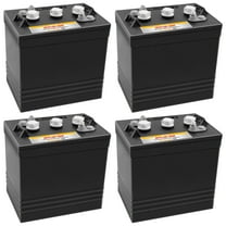 4 Pack (24V Combo) of Banshee Heavy Duty 6V Flooded Lead Acid Batteries, Replaces Trojan T105, T125, T145, T605