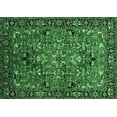 thumbnail image 1 of Ahgly Company Indoor Rectangle Oriental Emerald Green Traditional Area Rugs, 7' x 9', 1 of 4