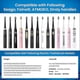 thumbnail image 2 of Toothbrush Replacement Heads Compatible With Fairywill Fw-507/508/551/917/959, Atmoko, Gloridea, 2 of 3