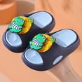 thumbnail image 2 of HCNTES Kids Girls Boys Slip On Sandals Comfort Non-Slip Slippers Summer Shower Shoes Pool Beach Water Shoes for Children(Sky Blue,9), 2 of 5