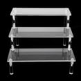 thumbnail image 1 of Acrylic Display Stand Riser for acrylic riser Jewelry Models Toys Storage, Stand (Color : 3 Tiers Widh 27x16cm, 1 of 7