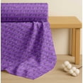 thumbnail image 4 of Soimoi Purple Cotton Voile Fabric Notes Musical Instrument Printed Fabric 1 Yard 42 Inch Wide, 4 of 7