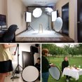 thumbnail image 4 of Yescom 43" 110cm Collapsible Light Reflector Panel Diffuser with Bag Photo Video Studio Gold Silver Portable Yescom Modern, 4 of 7