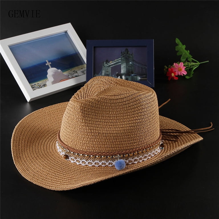 Beugl Cowboy Hat Clearance, Men Women Retro Western Cowboy  display picture 2