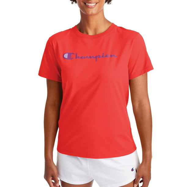 Rettsmedicin Sammenbrud Uændret Champion Women's Classic T-Shirt - Walmart.com