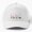 White, variant on Love Is a Four Legged Word Baseball Cap, Cute Cat Lover Quote Design, Casual Hat Gift