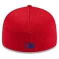 thumbnail image 4 of Men's New Era  Red Philadelphia Phillies 2024 Clubhouse Low Profile 59FIFTY Fitted Hat, 4 of 6