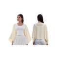 thumbnail image 2 of LMLYSoH Shrug Cardigan for Women Fashionable Lightweight Solid Color Open Front Loose Cover Up, 2 of 9