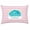 Chevron Pink, variant on Little Sleepy Head Toddler Pillow with Pillowcase (Dinosaurs Blue) Best Pillow for Kids! 13x18"