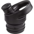 thumbnail image 1 of Tapa deportiva para botella térmica de apertura estándar - Tapa para botella de agua térmica - Excelente protección de temperatura - Libre de BPA y toxinas - Color negro, 1 of 4