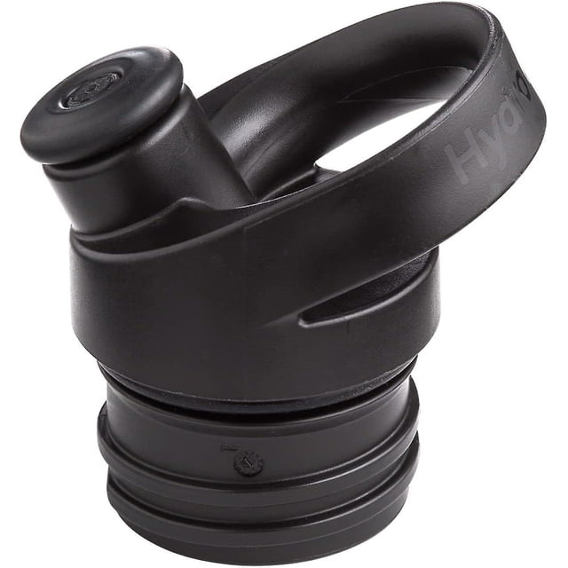 Tapa deportiva para botella térmica de apertura estándar - Tapa para botella de agua térmica - Excelente protección de temperatura - Libre de BPA y toxinas - Color negro