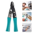 thumbnail image 3 of MasteelfCA 1pc Hose Clamp Scissors Air Conditioning Water Pipe Repair Tool Steel Clamp Scissors (Dark Green), 3 of 8