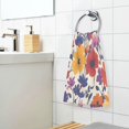 thumbnail image 3 of Yayeee 100% Cotton Hand Towels for Bathroom 16" x 28" Kitchen Towel, Colorful Flowers Pattern, 3 of 7